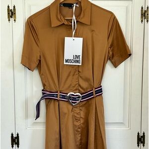 New Love Moschino belted dress
